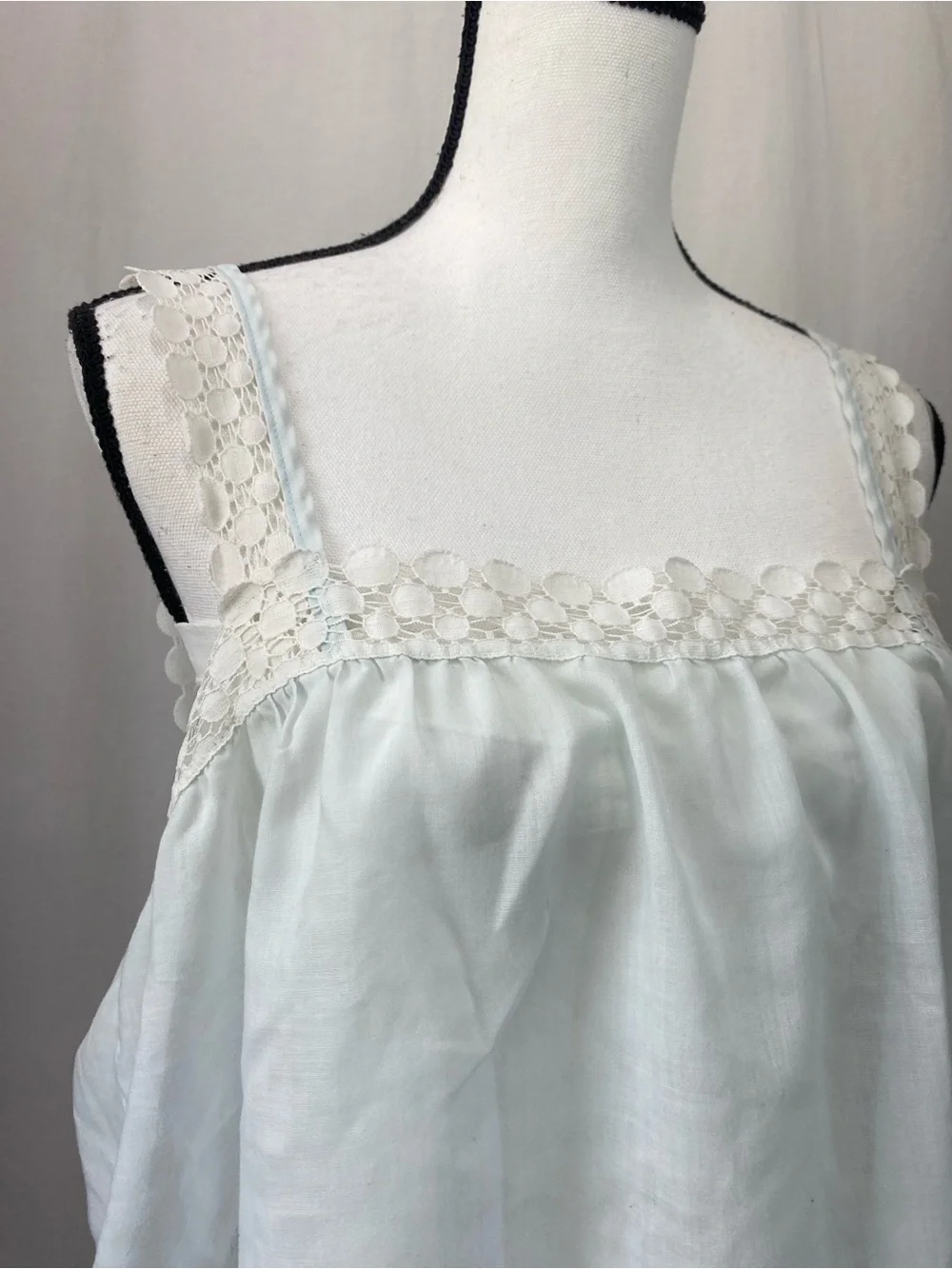 Cotton Tank Sleep PJ Top Lingerie Medium - Picture 8 of 15